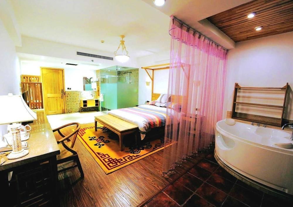 Guanshanyue Honeymoon Mansion Zhangjiajie Dış mekan fotoğraf